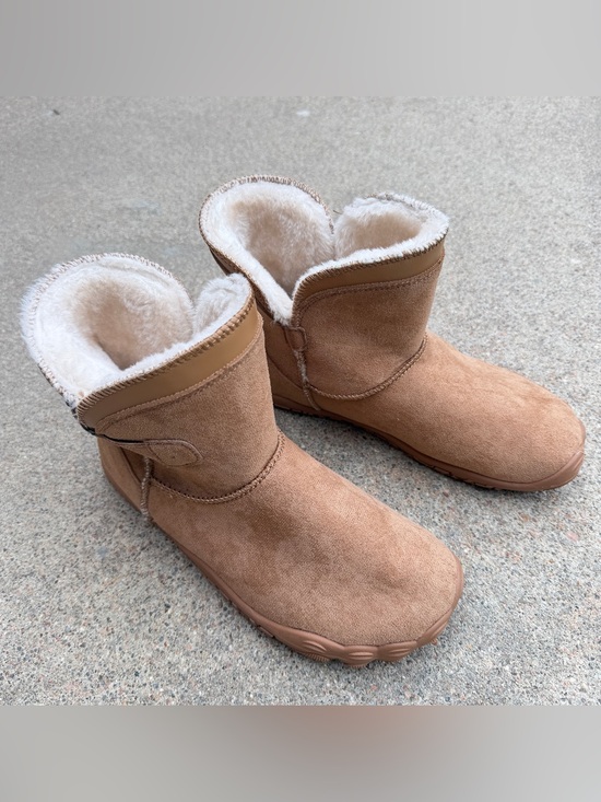 Hike Cozely Shoes - Hike Footwear Cozely Barefoot Ankle Boots Brown Faux Fur EUR 40 Fits Like W8.5